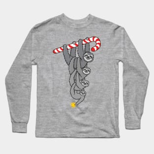 Sloths Candy Long Sleeve T-Shirt